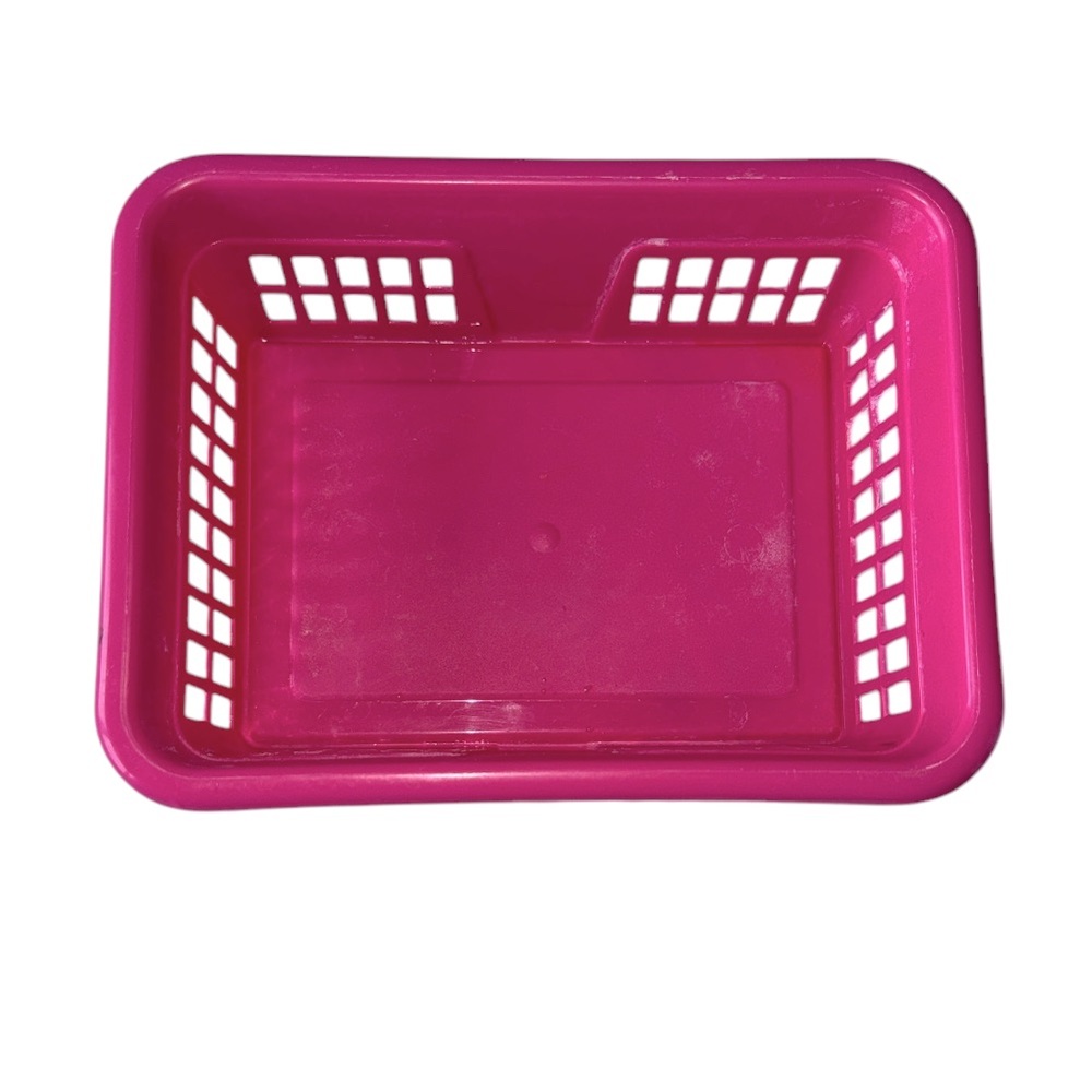 PARAGON Pink Hard Plastic Basket
